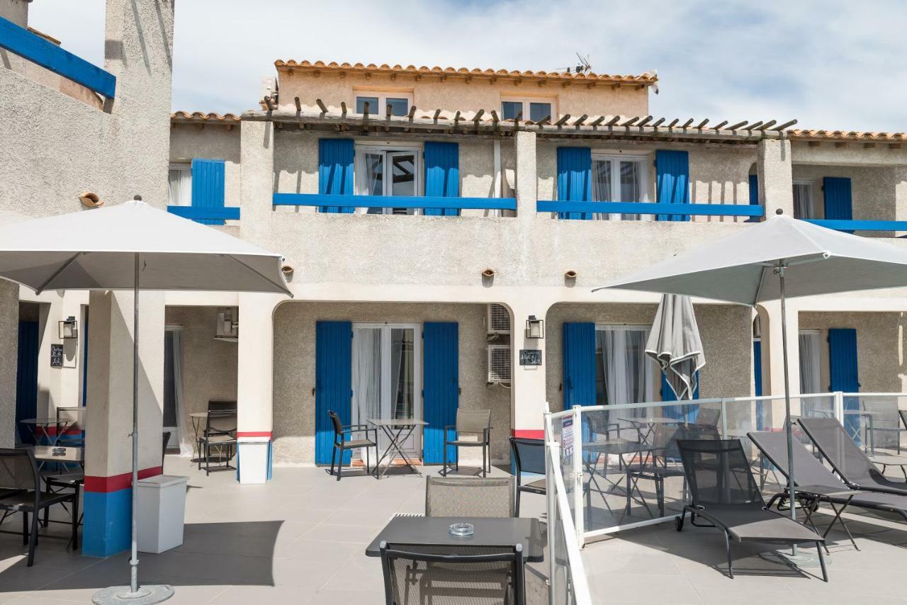 Hotel Le Bleu Marine Сен Мари де ла Мер Екстериор снимка